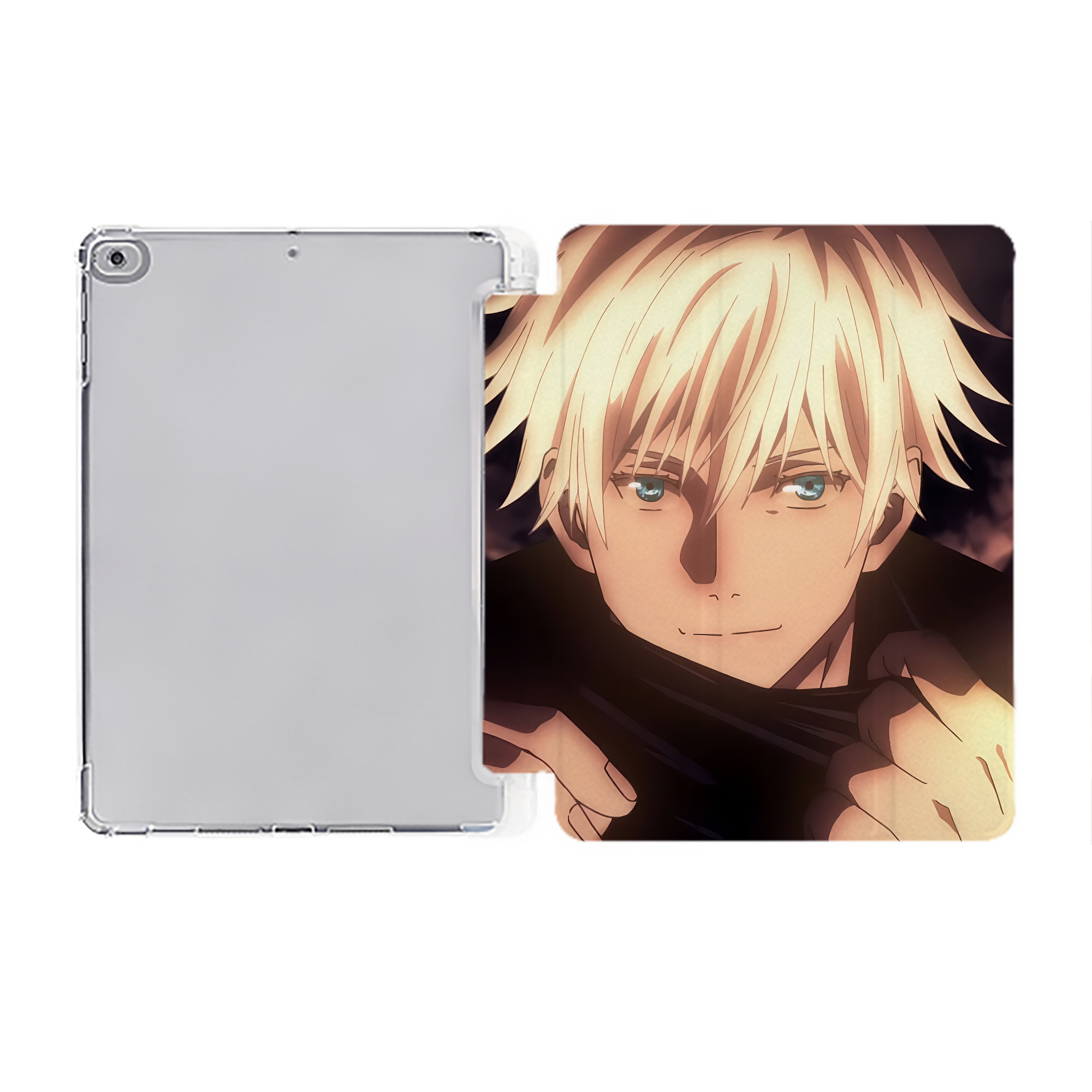 （画像用） SPY×FAMILY间谍家家酒 IPad ケース ペン収納付き 三つ折りスタンド PUレザー×シリコン 対応機種9.5/10.5/10.9インチ